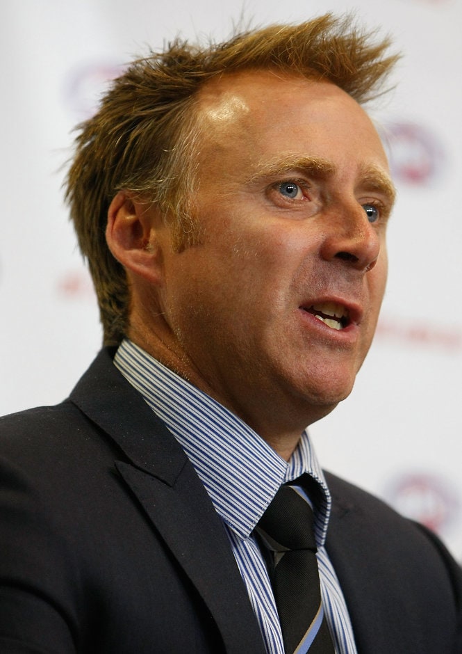 AFL 2013 Media - Football Industry Press Conference AFLPA boss Matt Finnis - ${keywords}